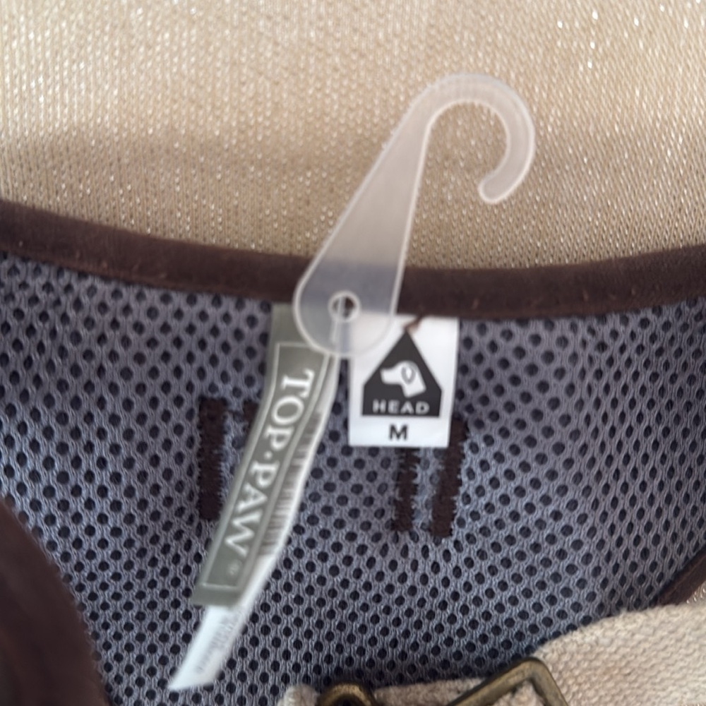 Top Paw Canvas Dog Harness - Dark Brown - Picture 3 of 4